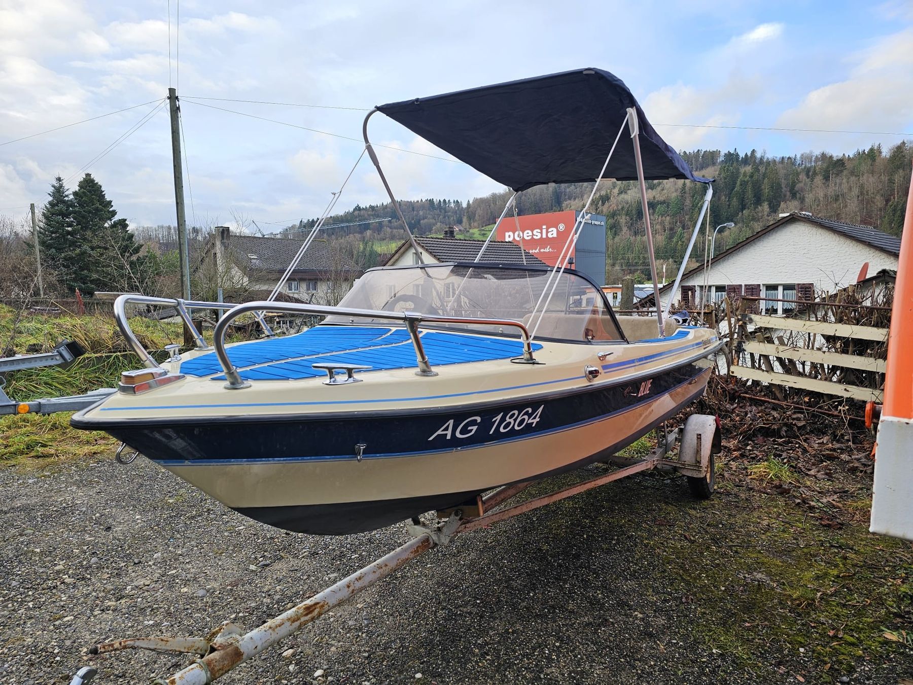 Fiberline Boote: Motorboot  – Gebraucht aus Teufenthal AG von _NO__STRESS_ 1