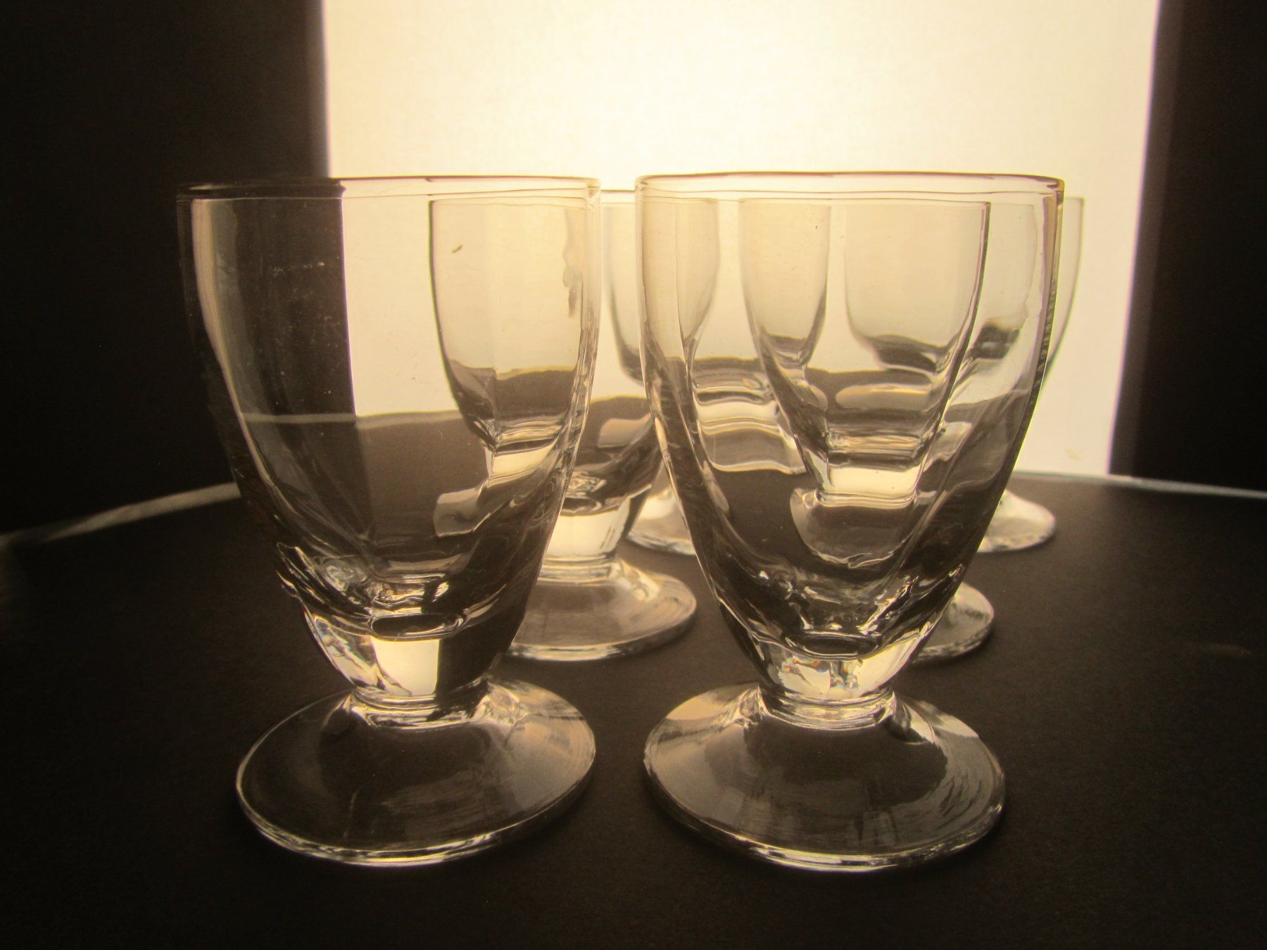 Gläser: Vintage Set, 6 Schnapsgläser – Neu (gemäss Beschreibung) aus Seengen von mikelele 1