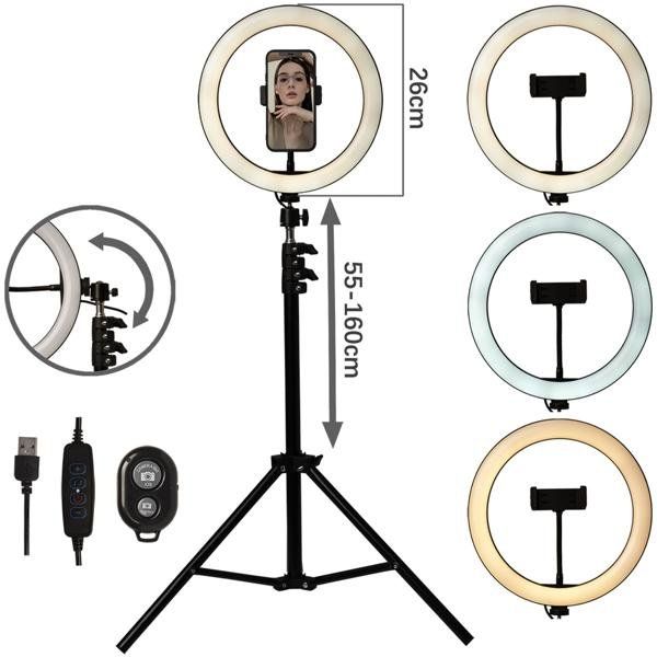 Lampen: Professionelles LED-Ringlicht – Neu (gemäss Beschreibung) aus Diepoldsau von preisparadies-ch 5
