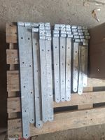Metallbeschläge für Tore und Türen, neu, diverse Grössen