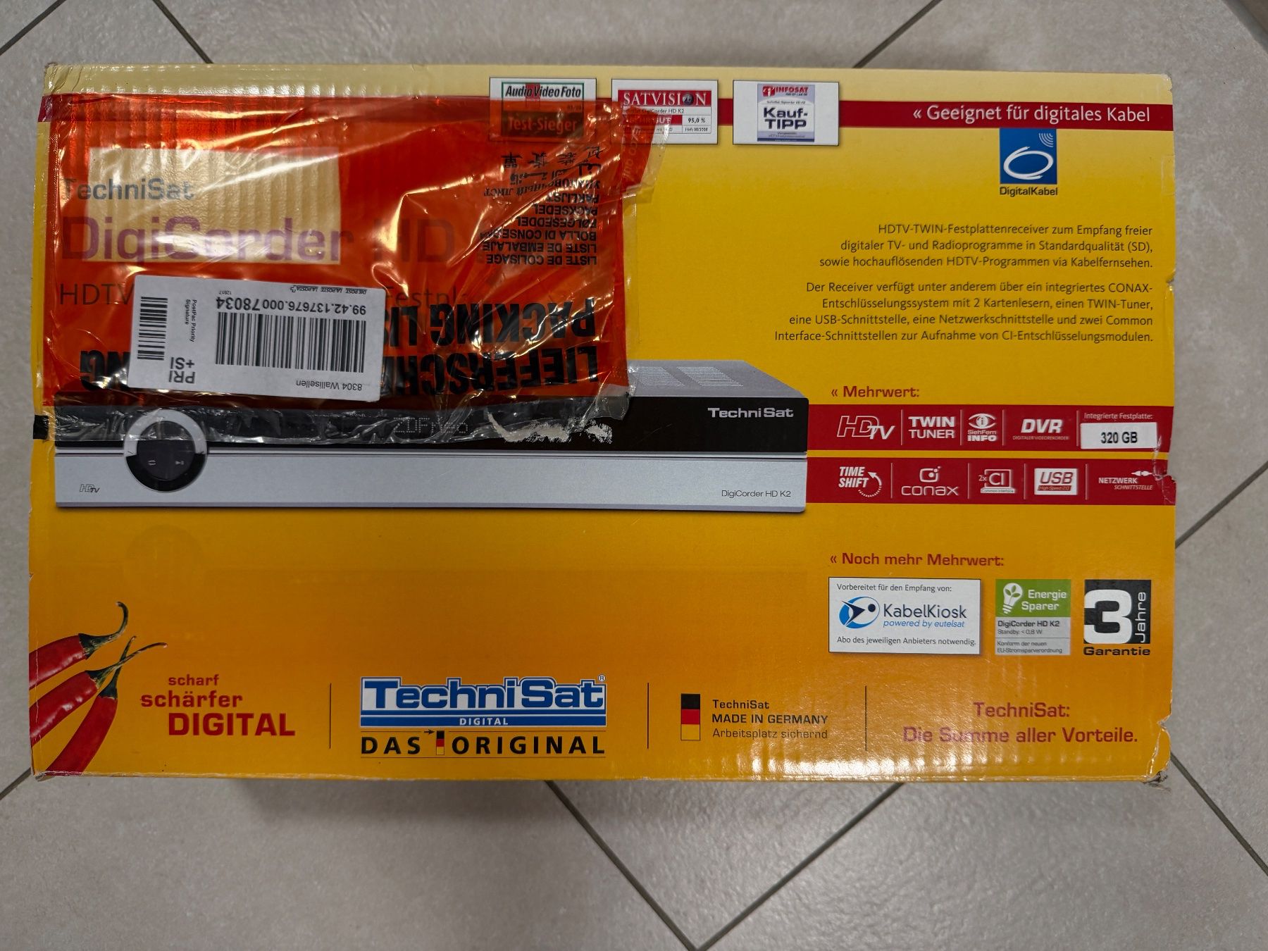 Technisat Récepteurs: TV Receiver TechniSat Digicorder – D'occasion à Aesch BL par pink86 1