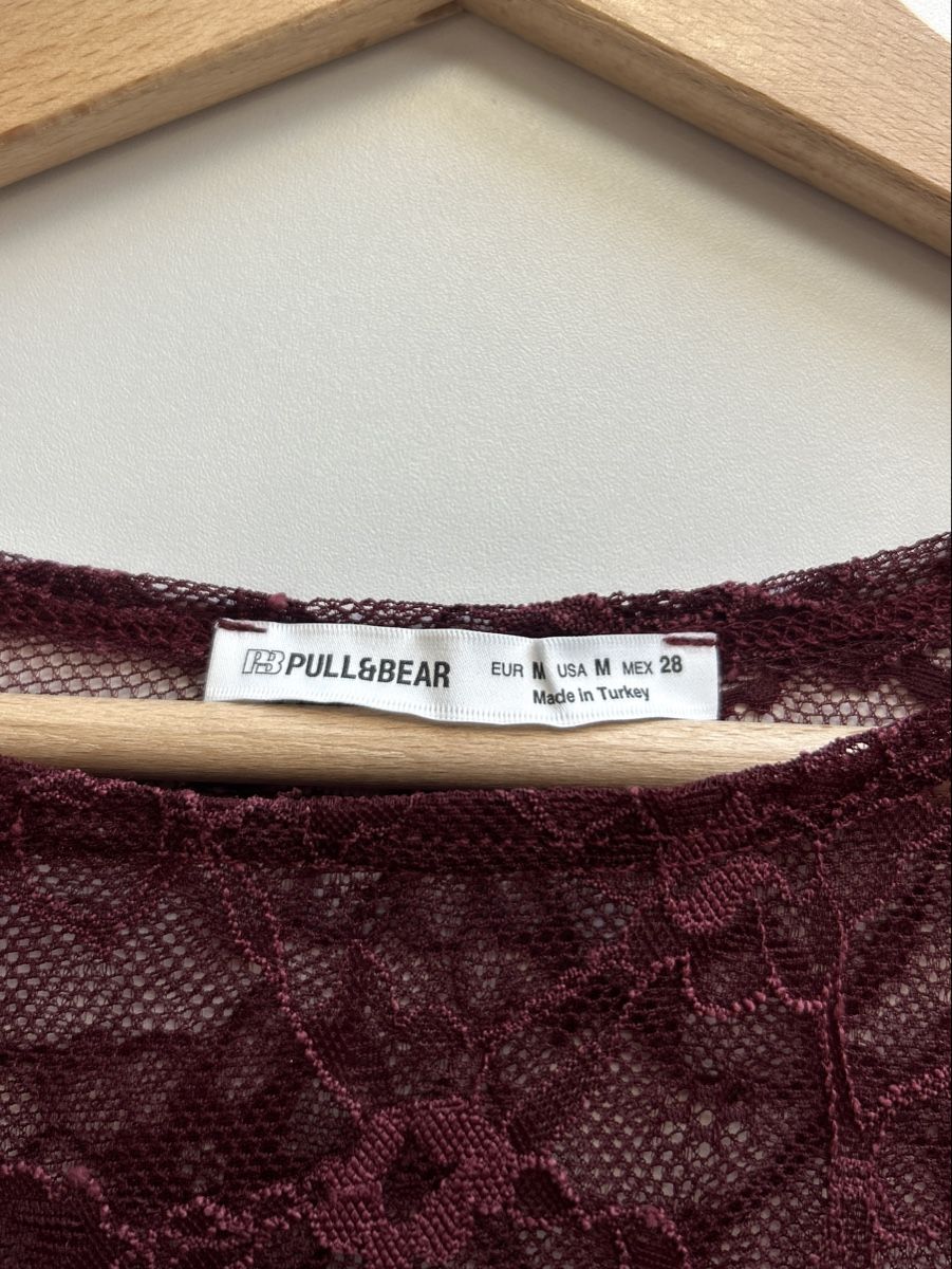 Pull&Bear Tops: Body bordeaux Pull&Bear – Neu (gemäss Beschreibung) aus Vessy von tania4284 2