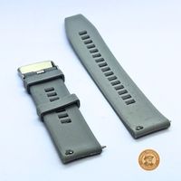 NOS Silikon Uhrenarmband 22 mm Quick Release grau