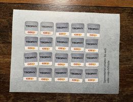 4 Sammelkarten Trophy von Coop