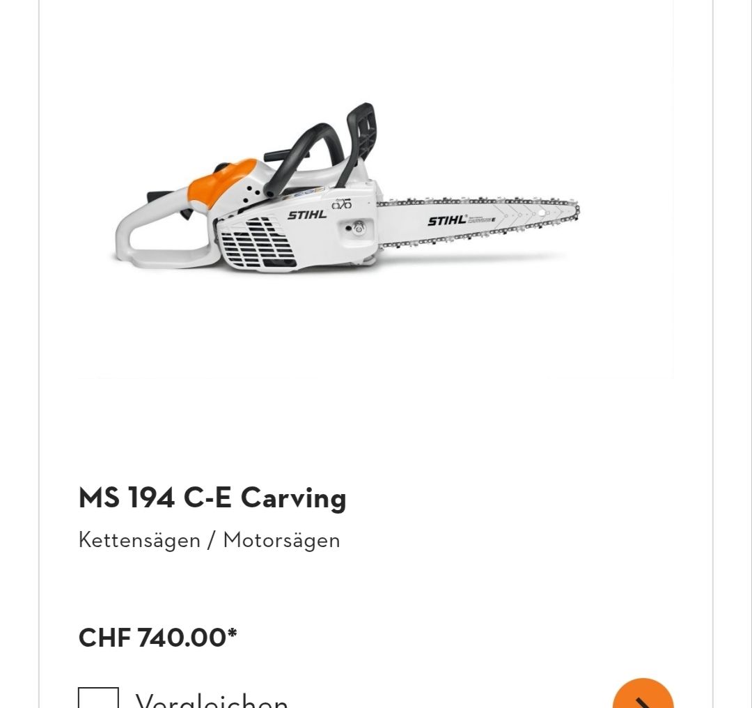 Stihl Seghe: Stihl Motorsäge MS 194 C-E – Usato da Weinfelden venduto da Martam08