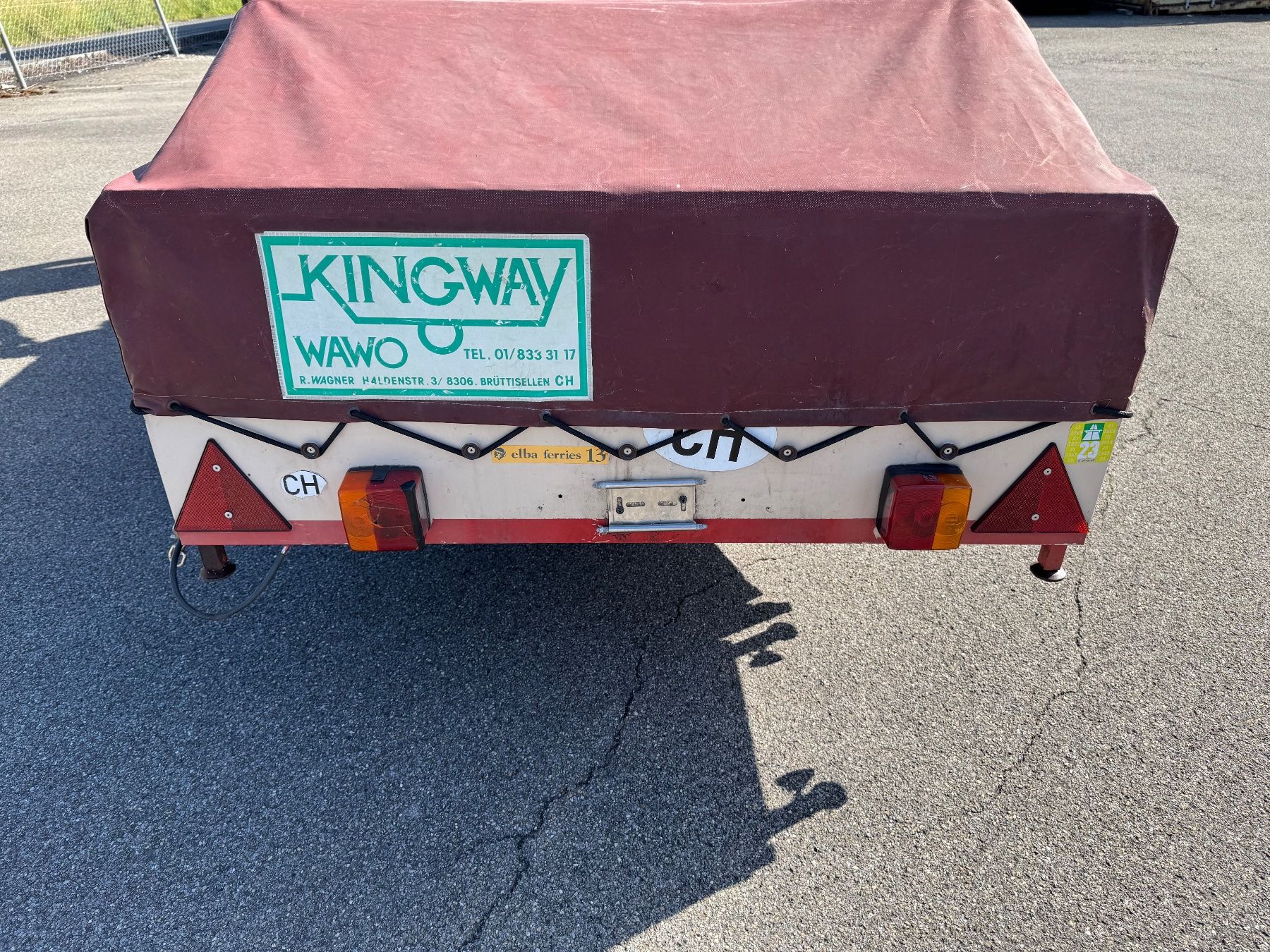 Veicoli da campeggio: Zelt - Wohnanhänger - Kingway York – Usato da Meisterschwanden venduto da Scania78 8