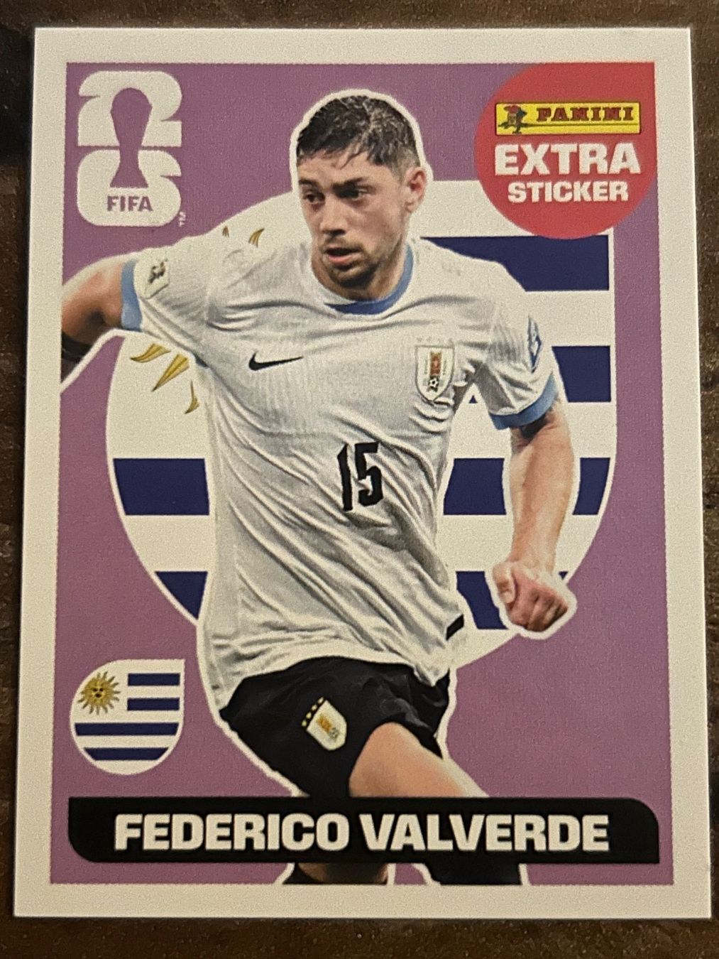Panini Carte collezionabili: Federico Valverde  - Panini Extra Sticker 2026 FWC – Usato da Langenthal venduto da Locotron4900
