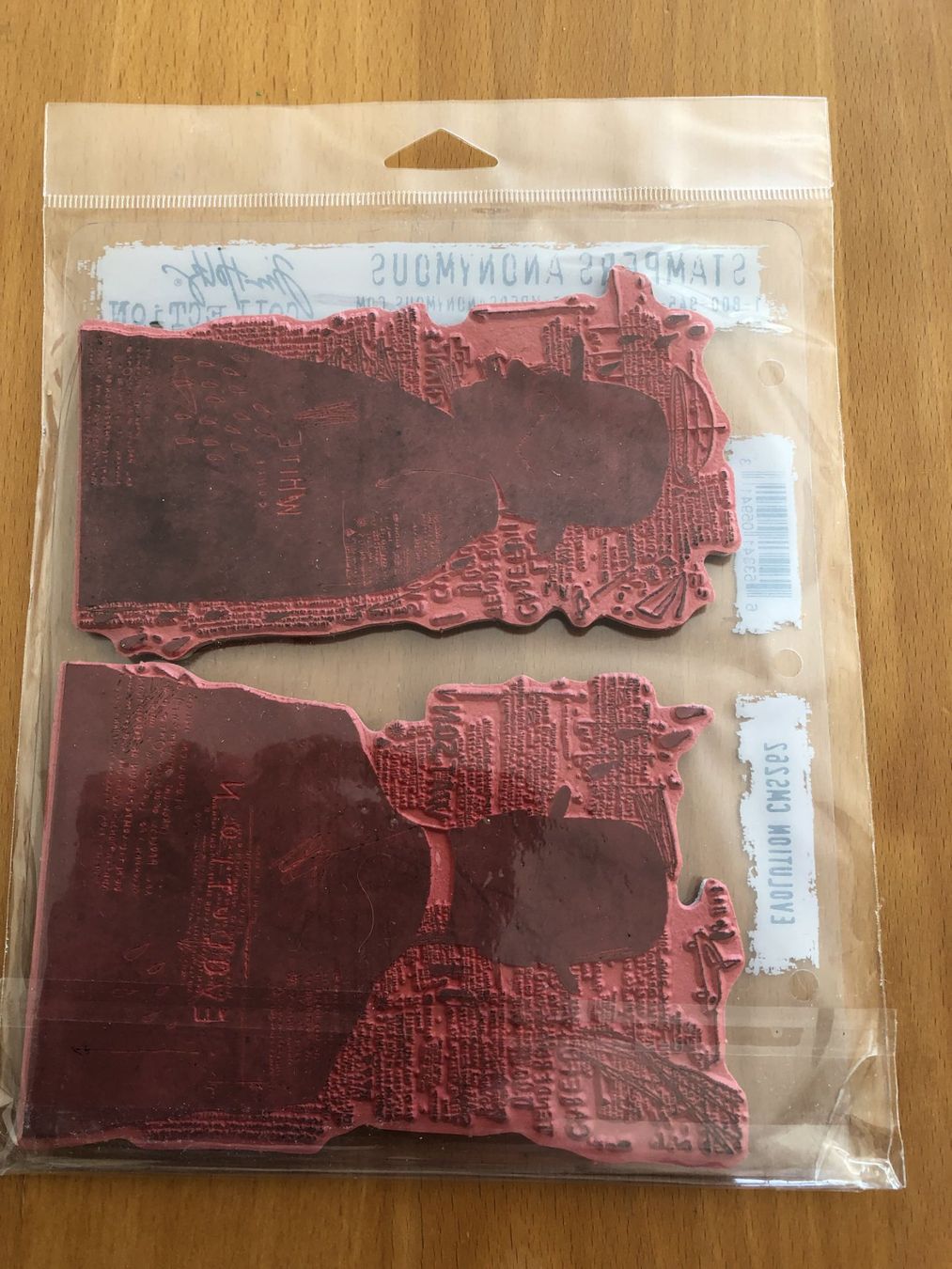 Tim Holtz Timbri: Scrapbooking Tampons Tim Holtz-Stampers Anonymous CMS262 – Nuovo (secondo la descrizione) da Cortaillod venduto da joa1717 1