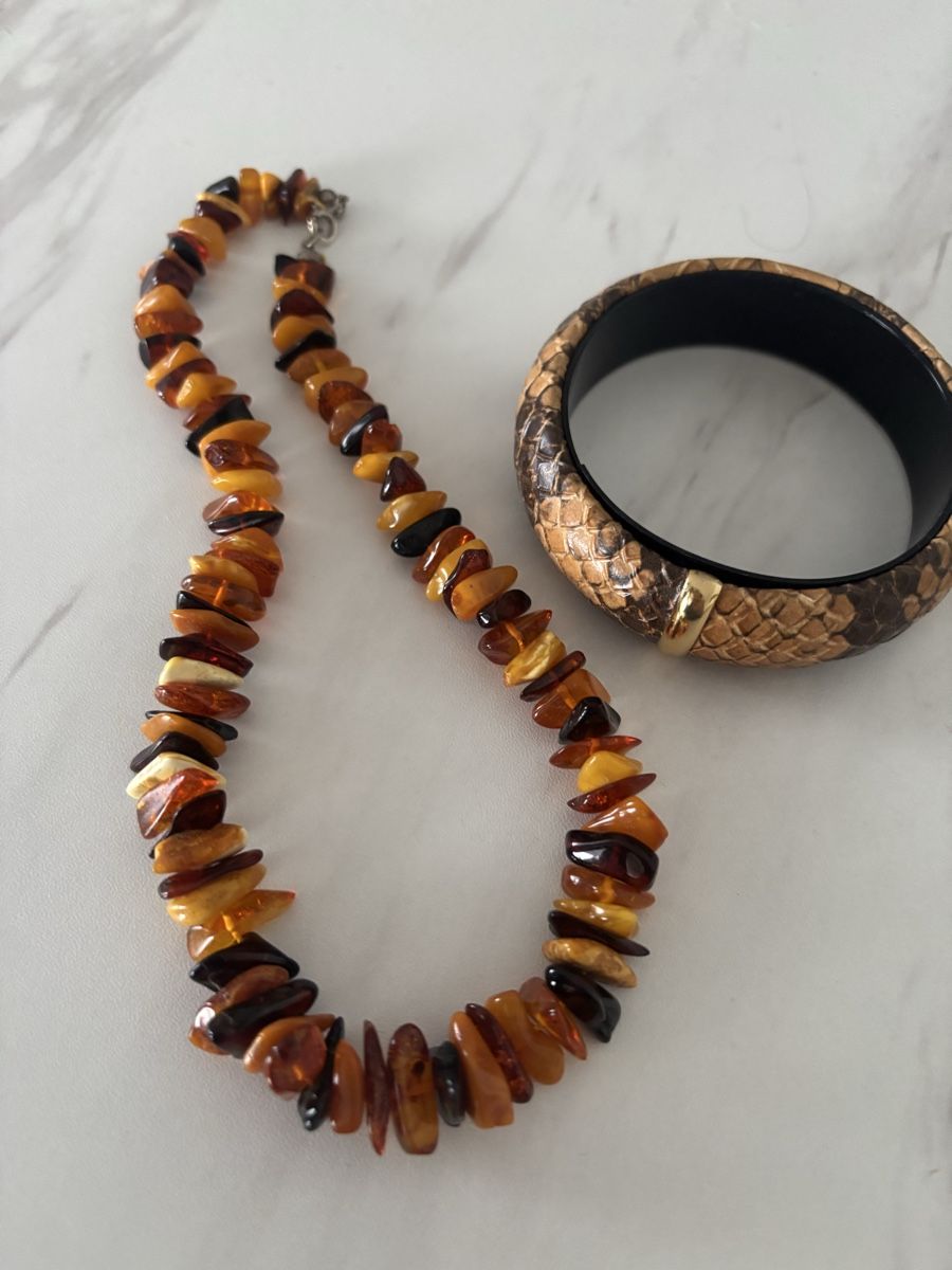 Catenine: Set Bernstein Kette und Armband – Usato da Rheinfelden venduto da Jeva-Anna 2