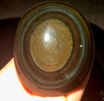 Regenbogen Obsidian Handschmeichler 265g