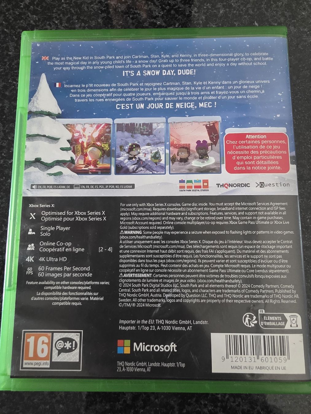 Giochi: South Park Snow Day Xbox Series – Usato da Chavornay venduto da Crash37 1