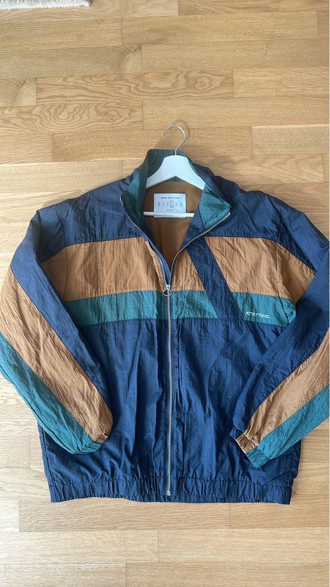 Iets Frans... Giacche: Iets Frans Track Jacket Navy Brown Green Size L – Nuovo (secondo la descrizione) da Brittnau venduto da iBazuka