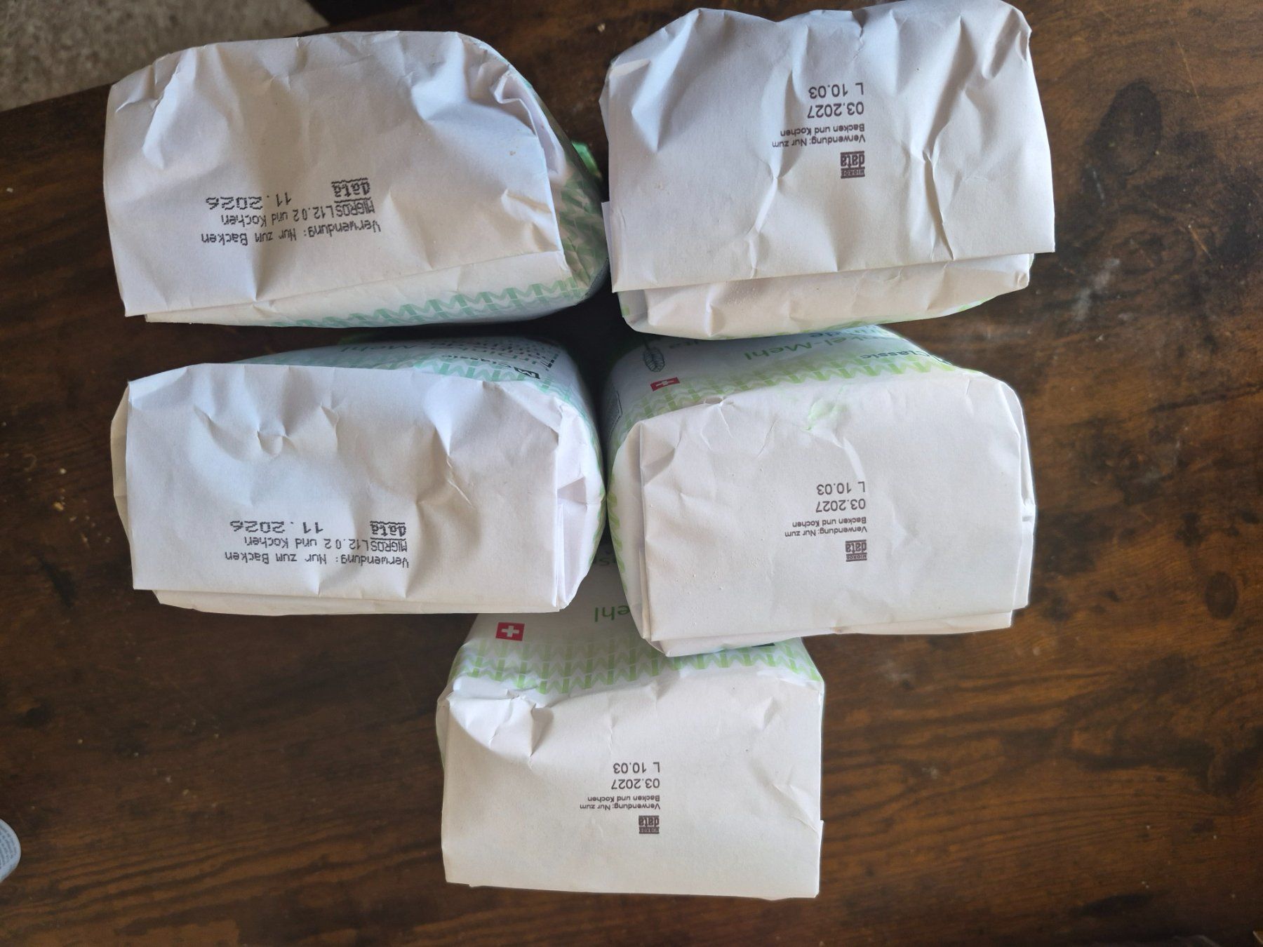 Migros Cibi & Specialità: UR-Dinkel-Mehl Migros 5kg – Nuovo e nell'imballaggio originale da Winterthur venduto da EH47 1