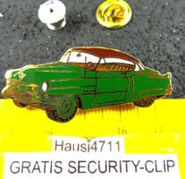OLDTIMER US-CAR 2NÄGEL-PIN GROSS MIT 1SECURITY-CLIP VINTAGE