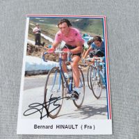 Autogrammkarte Bernard Hinault