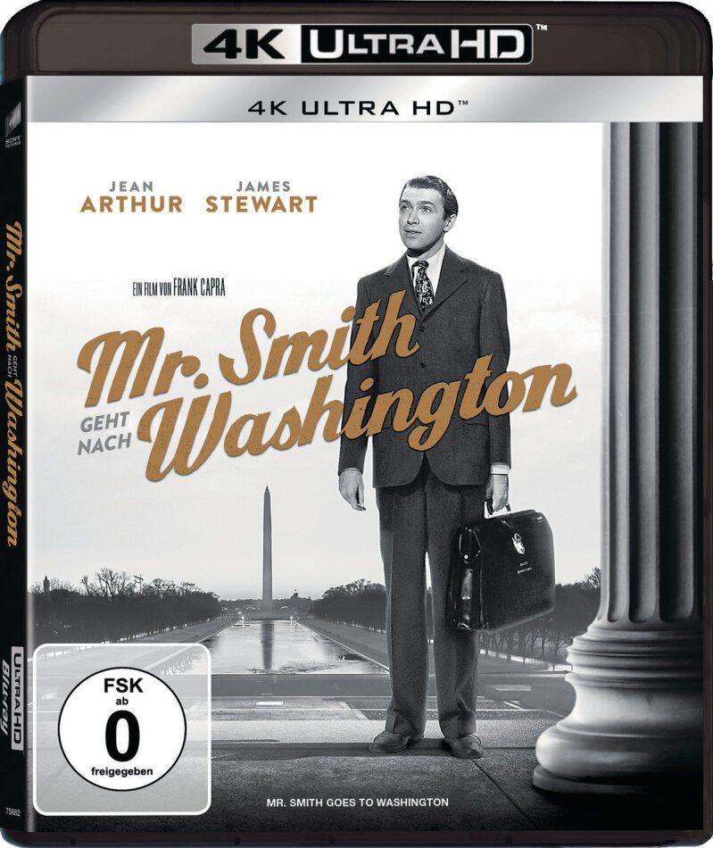 Alle DVDs: Mr. Smith Goes to Washington (4K) – Gebraucht aus Lausanne von Magobei