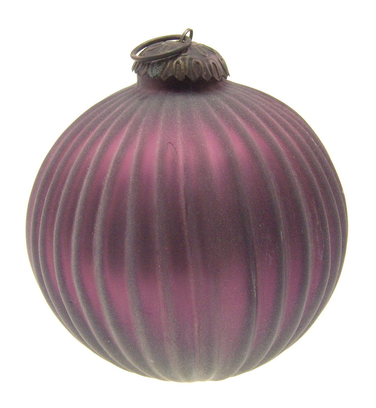Tutte le decorazioni: Weihnachtskugel Glaskugel Biedermeier Stil massiv Glas – Usato da Langenthal venduto da Antik_Huesli