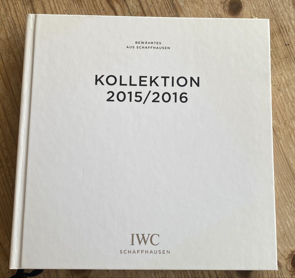 Libri: Buch IWC Kollektion 2015/2016 – Usato da Stetten SH venduto da Christian_Stetten