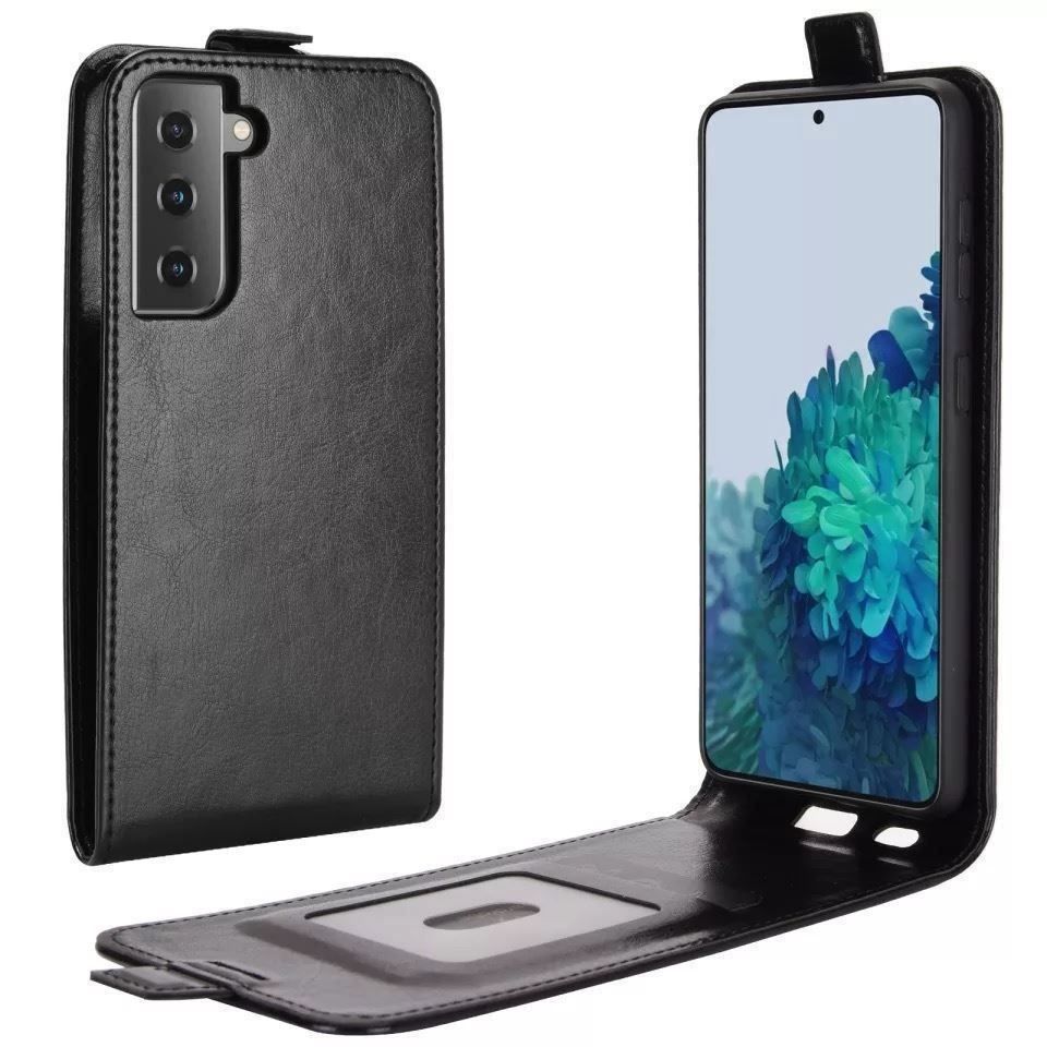 Covers & Schutzfolien: LUXUS Galaxy S21 Vertikal Ledercase – Neu und originalverpackt aus Zürich von Case-247