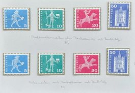 LOT SCHWEIZER BRIEFMARKEN NEU