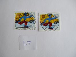 Voll Letzttagsstempel der Poststelle 2608 Courtelary