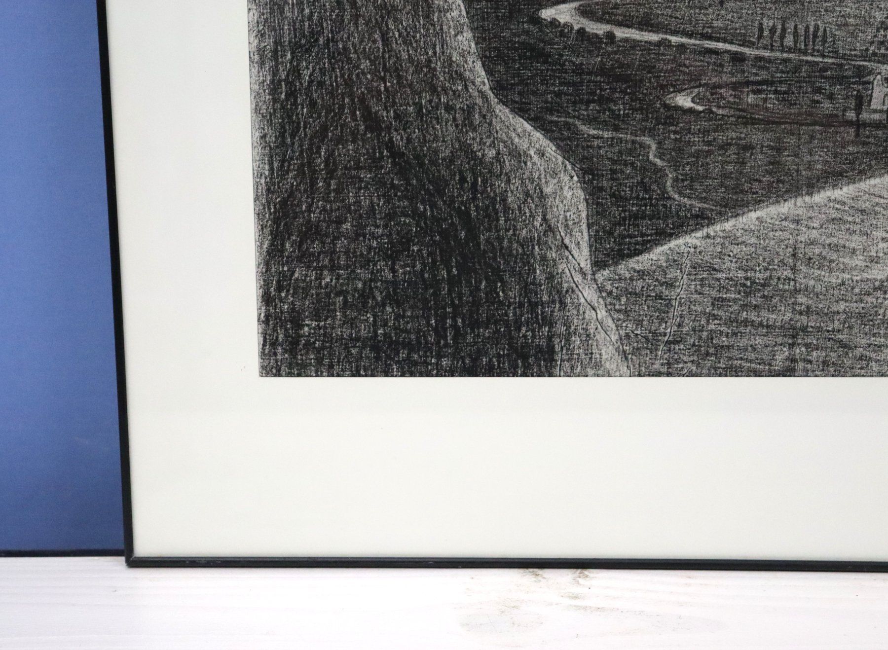 Dipinti: Monika Buchmann-Helbling 1925-2004, Kohlestift auf Papier – Usato da Zug venduto da Kunst-Fundgrube 6