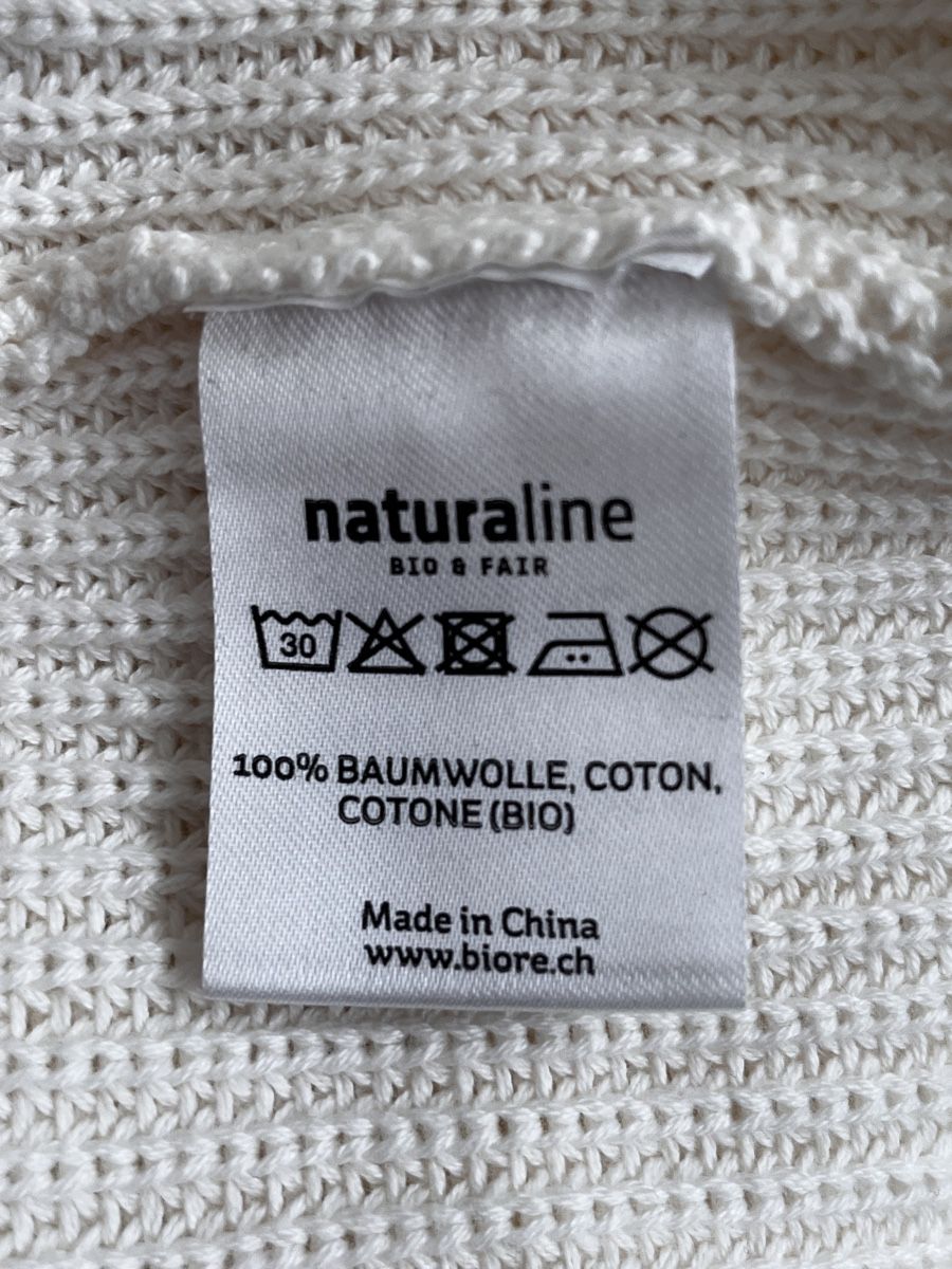 Naturaline Maglioni & Felpe: Pullover Naturaline Bio Baumwolle Creme Gr. L – Usato da Zürich venduto da Kleanthy 3