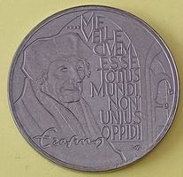 Erasmus 2½ ECU Münze - Niederlande 1991 - Stempelglanz