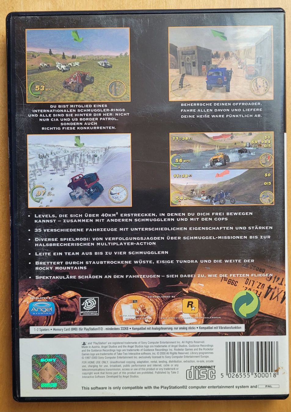 Sony Giochi: SMUGGLER’S RUN – PS2 – Usato da Neftenbach venduto da Mador6 2