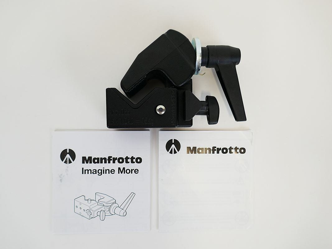 Manfrotto Wandhalterungen: Manfrotto Super Klemme – Gebraucht aus Urtenen-Schönbühl von Restwert_Schoenbuehl