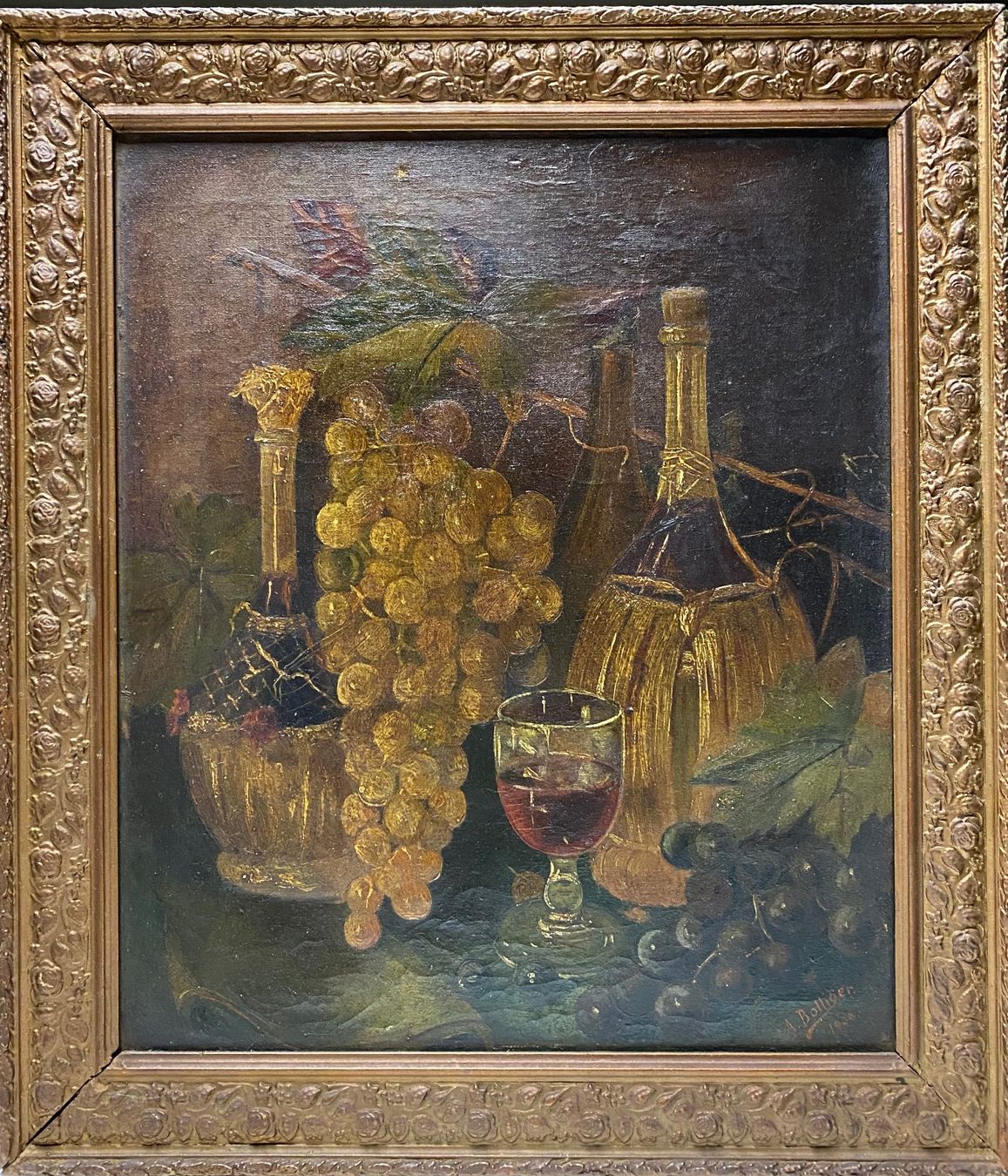Dipinti: A. Bolliger, Oel auf Leinwand 1900 – Usato da grenchen venduto da Belarte