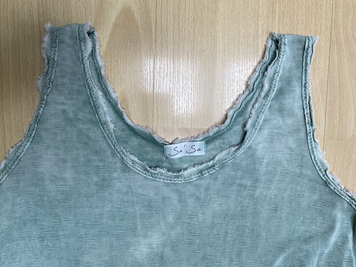 Antik Batik Top: Sommertop hellgrün, Grösse 40, Sommer – Nuovo (secondo la descrizione) da Buochs venduto da H16 1