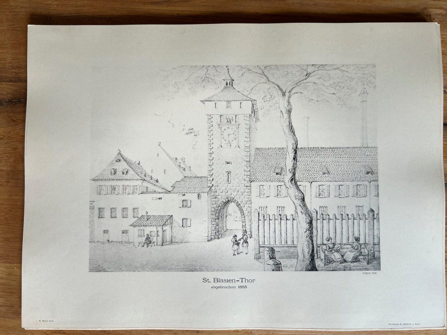 Foto & Immagini: Bilder von Basel, H. Meyer-Kraus – Usato da Binningen venduto da Kilini 9