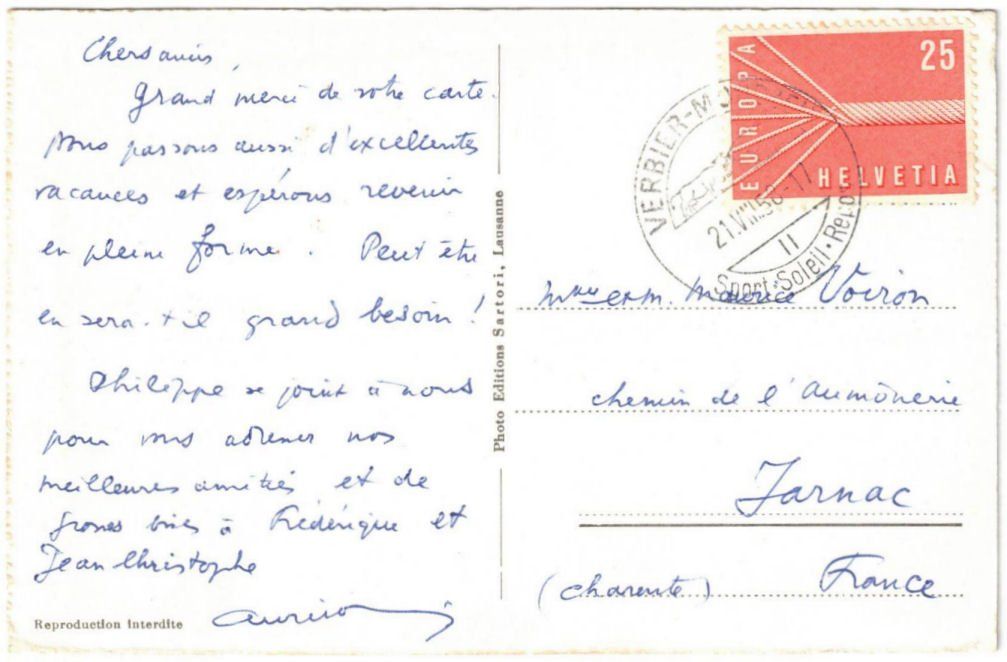 Cartoline postali: Verbier - Sessellift Savolayres – Usato da Binningen venduto da Mountainrider 1