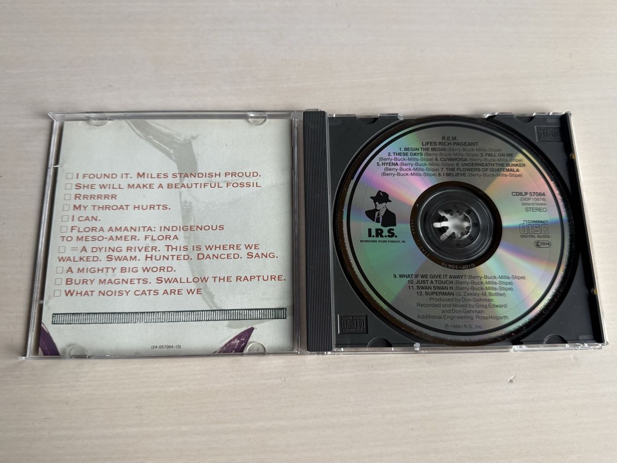 CD: R.E.M. Lifes Rich Pageant CD  – Usato da Oberried Brienz venduto da Chyara 2
