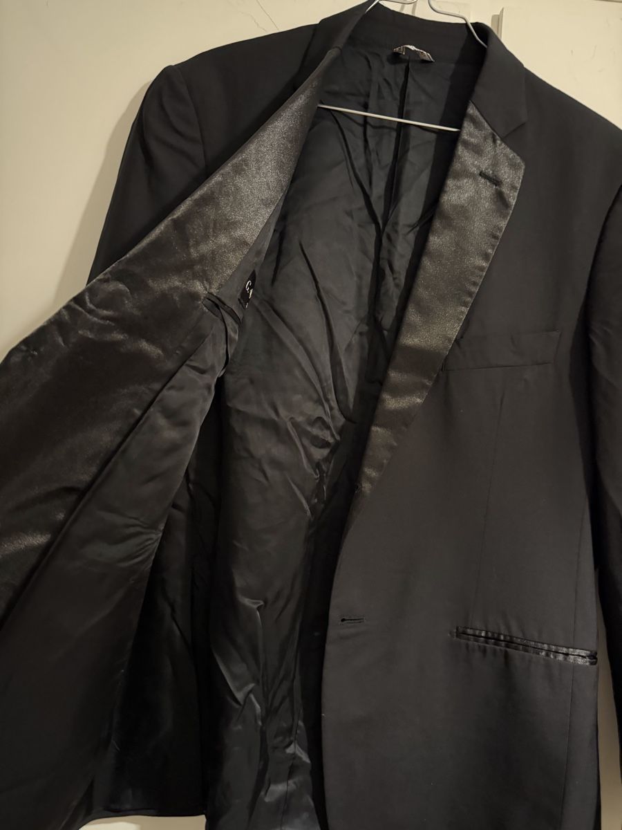Giacche: smoking  nero elegante Sartoriale Taglia 48 – Usato da Lugano venduto da can_xdd8 5