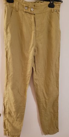 nile hose leinen, gibt passenden blazer dazu, gr xs