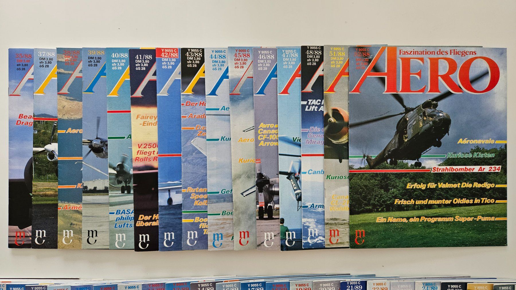 Riviste & Magazine: AERO - Journal; 48 Hefte – Usato da Rotkreuz venduto da Rolv.522