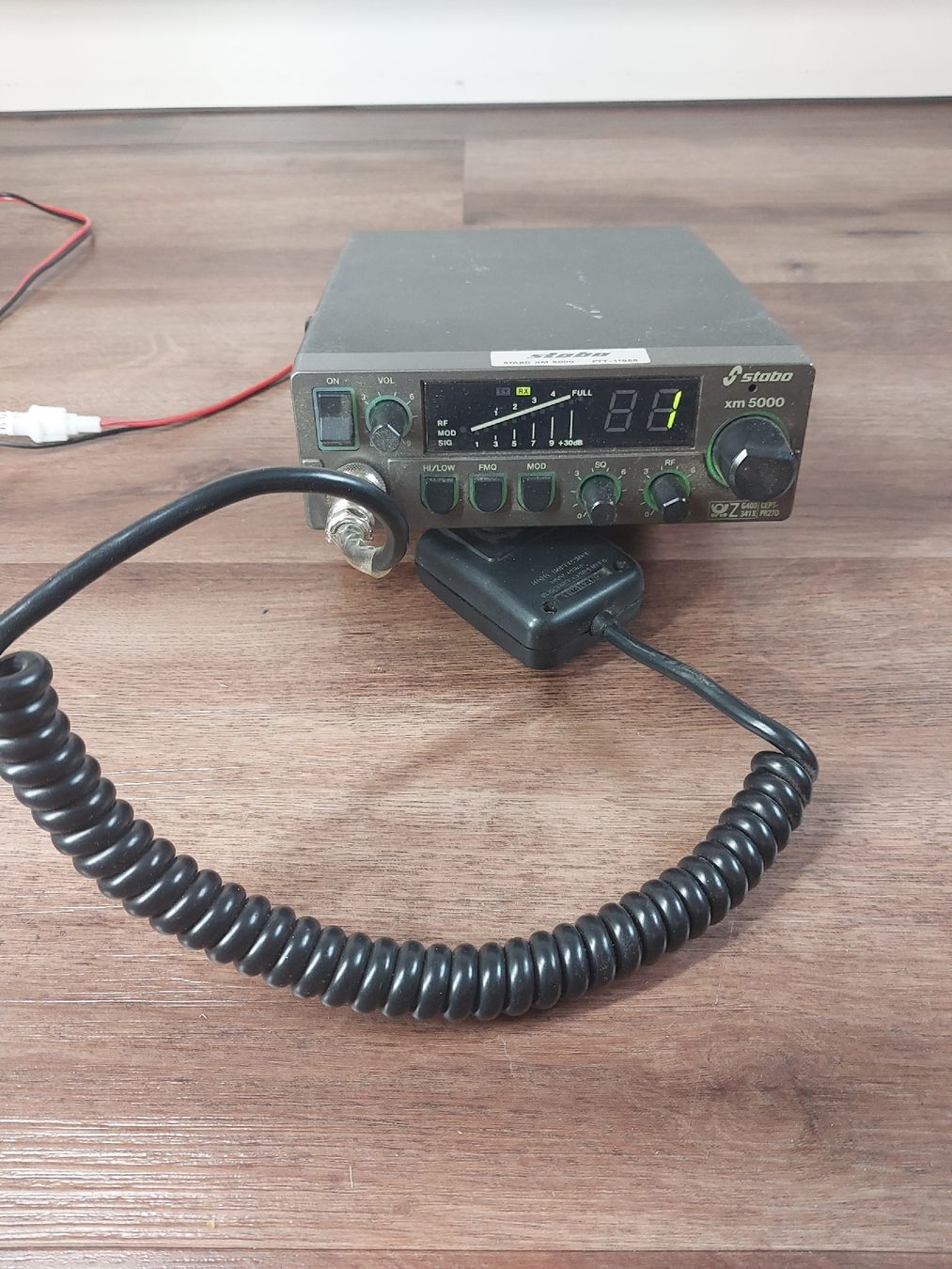Radiocomunicazione: Stabo XM 5000 CB Funkgerät – Difettoso da Eglisau venduto da HB9ELV