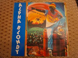 Reggae LP -  Alpha Blondy Apartheid is Nazism  - 1985