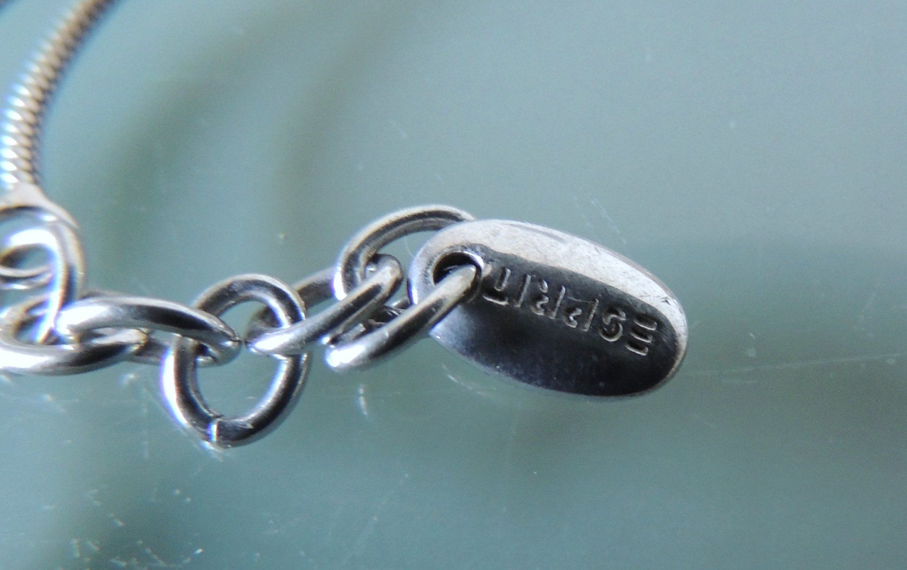 Esprit Catenine: ESPRIT Silber 925 Halskette mit Anhänger – Usato da Waldenburg venduto da schaller707 3