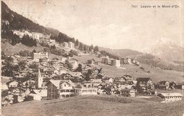 Leysin (VD) Dorfblick