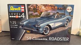 Revell Modellbausatz 58 Corvette Roadster 1:25 neu, OVP, ver