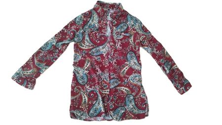 Bluse Paisley Retro Boho Vintage Chic Gr. S