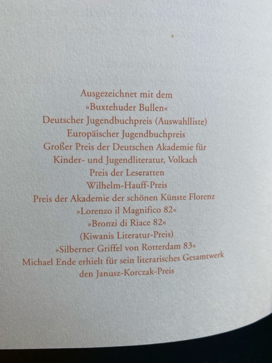 Libri: Michael Ende: Die unendliche Geschichte – Nuovo (secondo la descrizione) da Dallenwil venduto da kavogt6 3