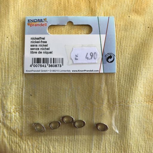 Tutti gli attrezzi: LOT METALL-ELEMENT OVAL 10X5MM JE 5STK. – Nuovo e nell'imballaggio originale da Ostermundigen venduto da Wyatt-Earp 5