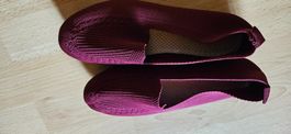Bordeauxrote Ballerinas Gr. 39 – Leicht & Bequem – Frühli...