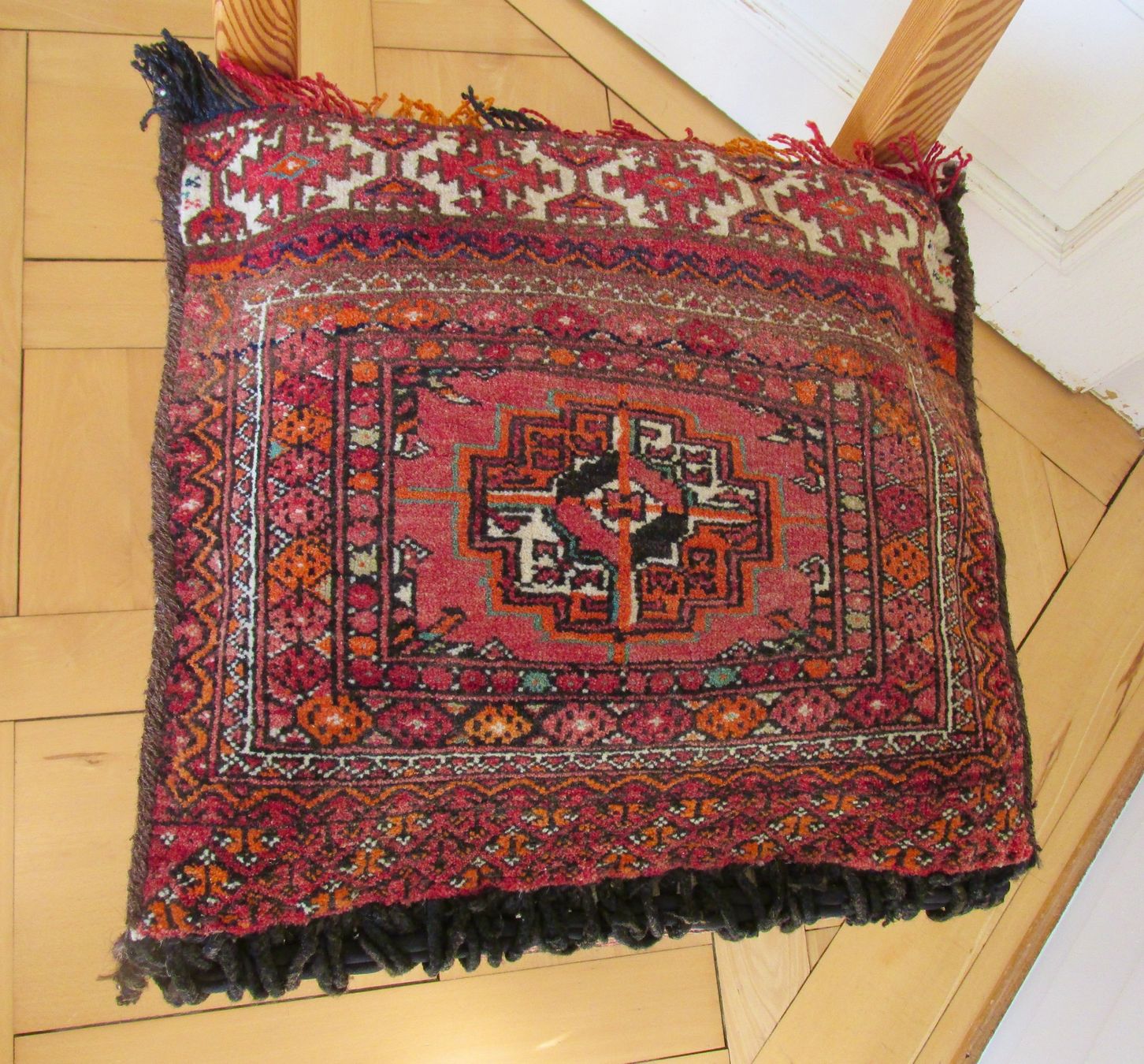 Cuscini: Zier - Kissen mit Orientteppich-Bezug – Usato da Winterthur venduto da mat_q5d5 2