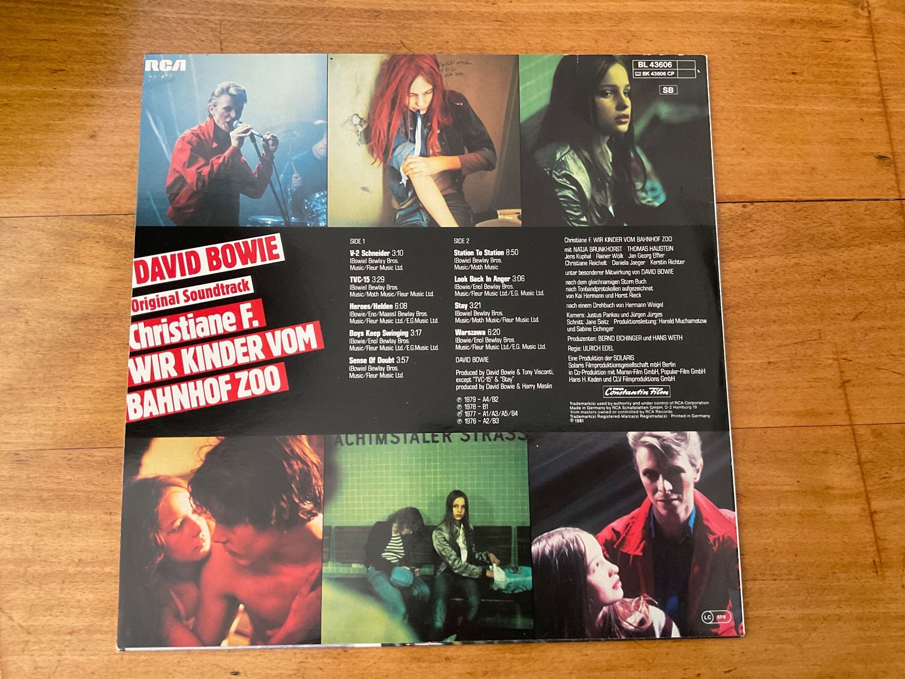 Dischi in vinile: David Bowie Christiane F LP – Usato da Delémont venduto da vinylfreak01 1