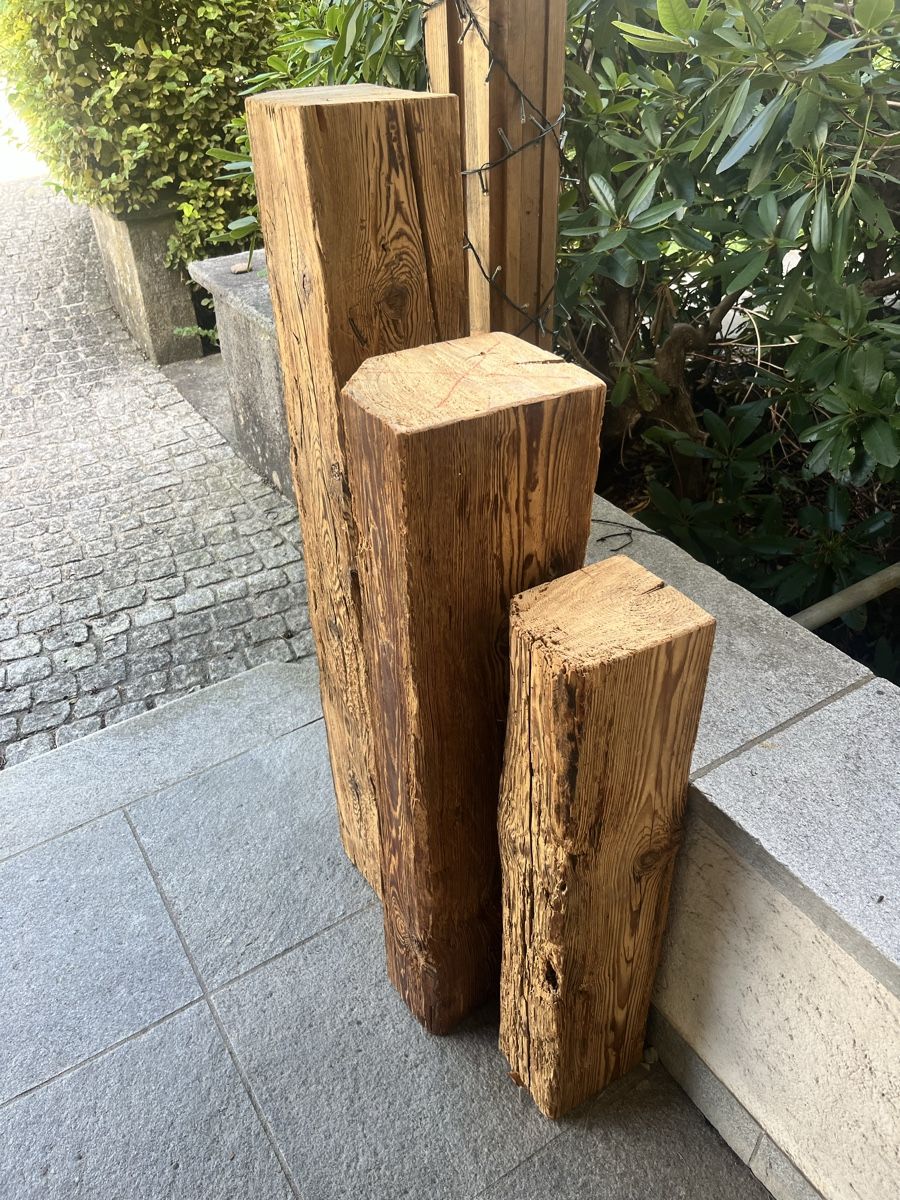 Articoli in legno: 3 Dachbalken Holz – Usato da Wohlen AG venduto da Lufticus 1